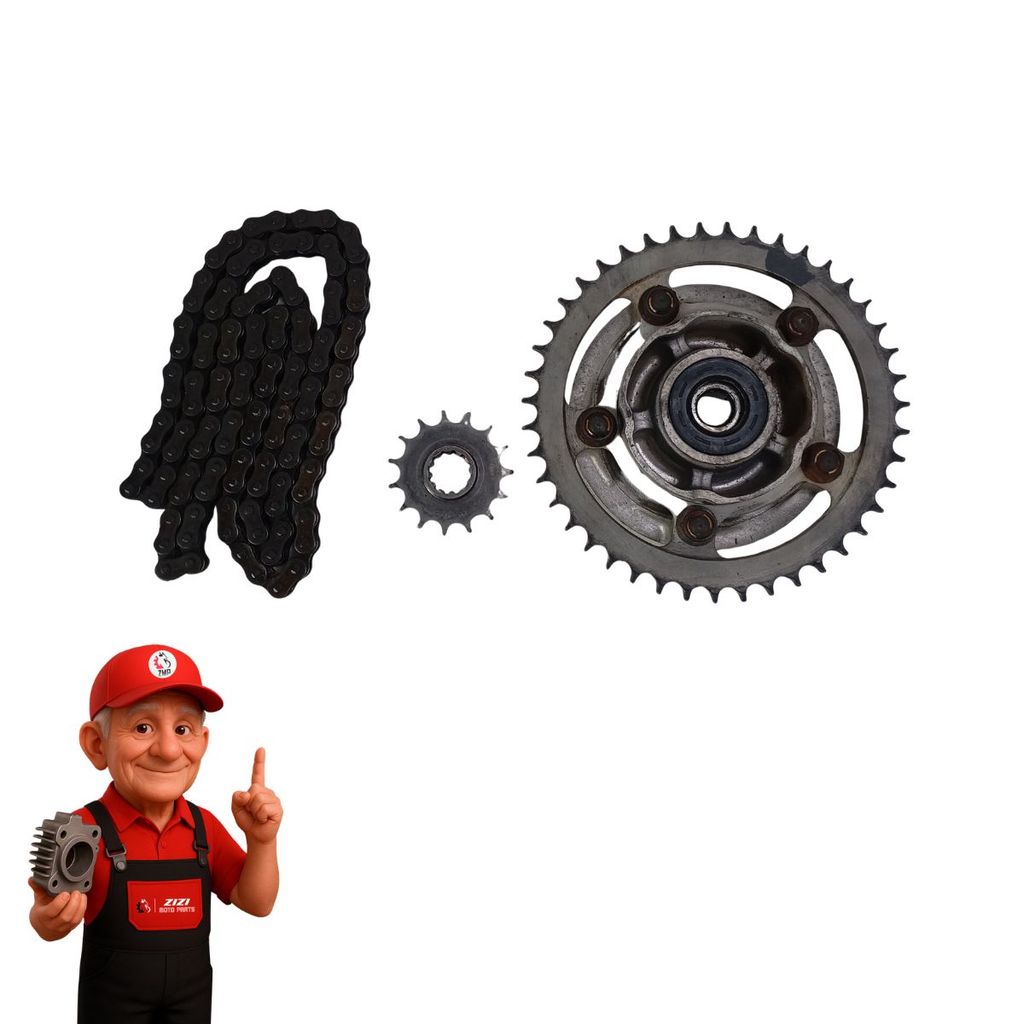 Kit Relação Flange Coroa Corrente Pinhão Cbr 600 F 94/97