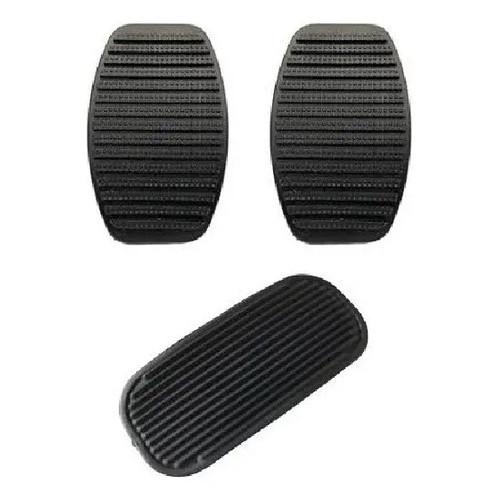 Kit 3 Capa Pedal Pedaleira Fiat Uno Premio Fiorino
