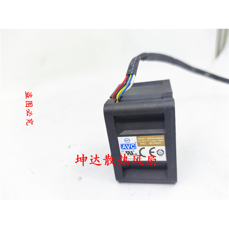 Pronto estoque Original AVC DBPD0428B4H 24V 0.23 A 4028 Ventilador de resfriamento com controle de temperatura de 5 fios