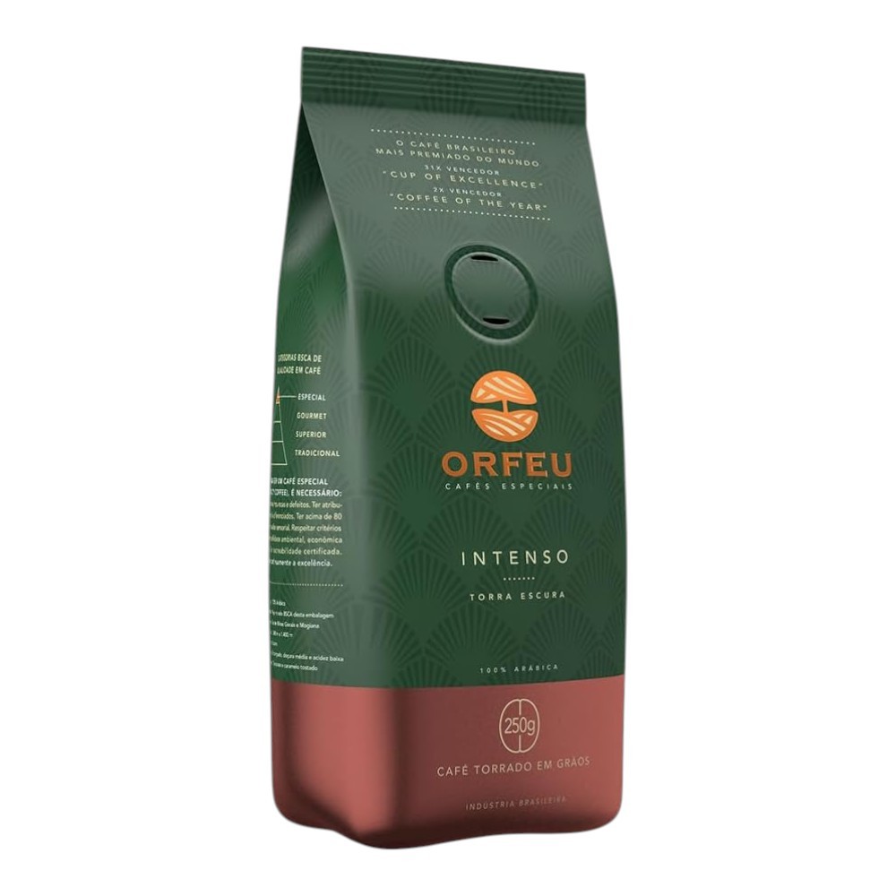 CAFÉ EM GRÃOS ORFEU INTENSO 250G