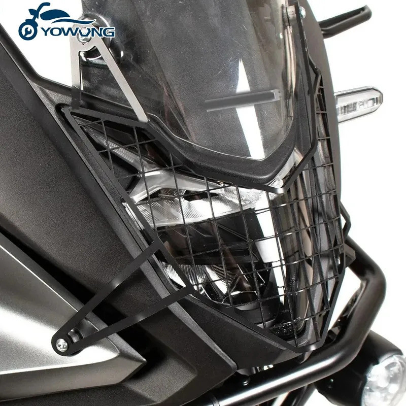 Para HONDA XL750 TRANSALP XL 750 2023 2024 Motocicleta Farol Grill Cabeça Luz Proteções Capa-750 Guarda