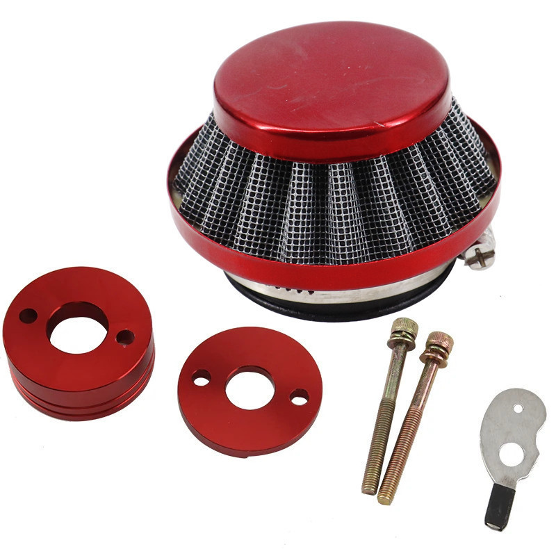 Adaptador de Filtro de Ar de 44mm para Carburador Vstack, Compatível com Scooter Big Foot Goped Blade de 43cc, Bicicleta