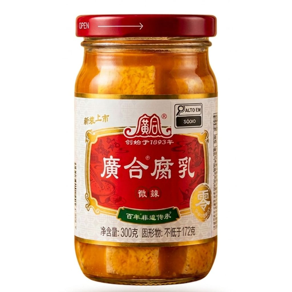 TOFU EM CONSERVA APIMENTADO 300G