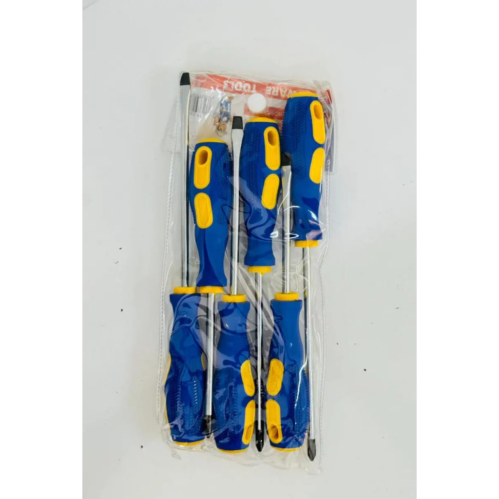Kit Chave Fenda Phillips 6 Peças Hongguang Cabo Ergonômico — imagem 2 de 2