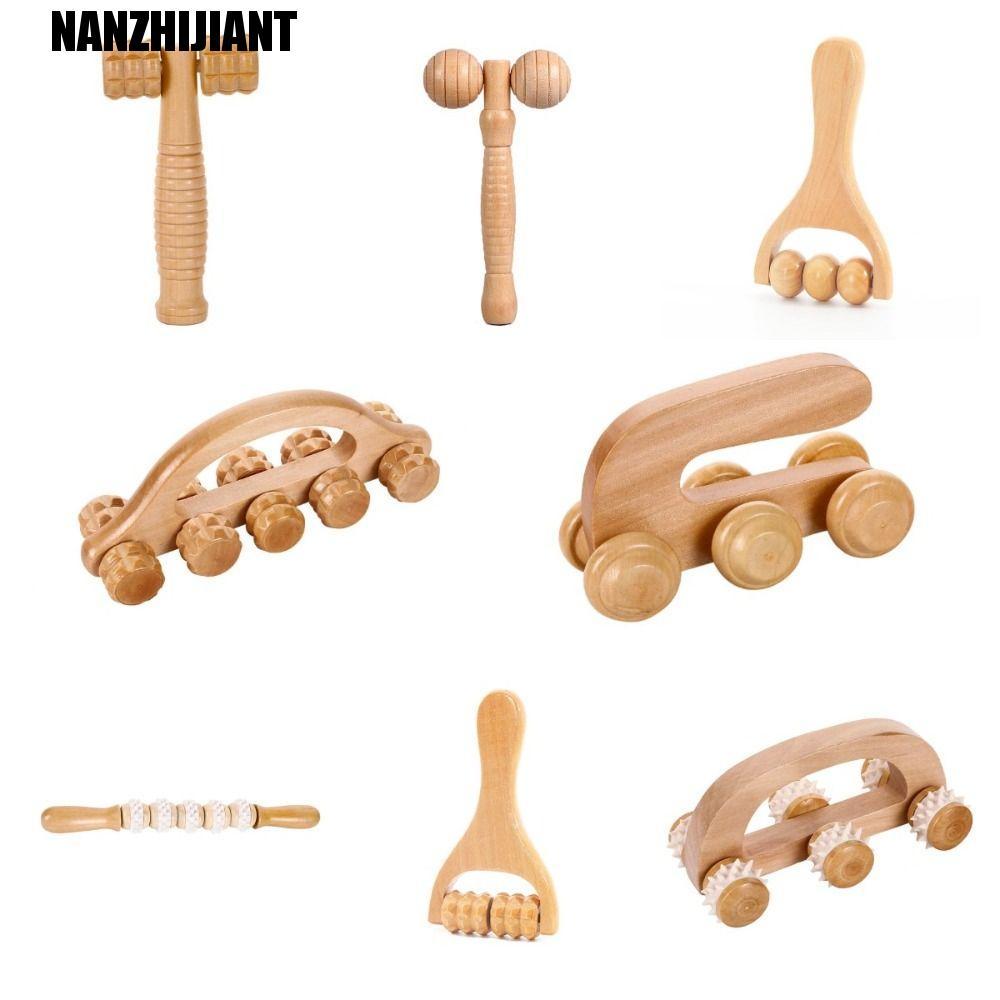 Varas De Rolo Muscular NANZHIJIANT , De Massagem Manual Portátil , Massageador De Ponto De Gatilho De Corpo Inteiro