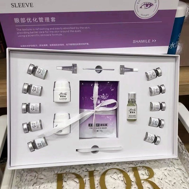 Conjunto de olhos para salão de beleza, creme de massagem para salão de beleza, essência hidratante, creme para os olhos