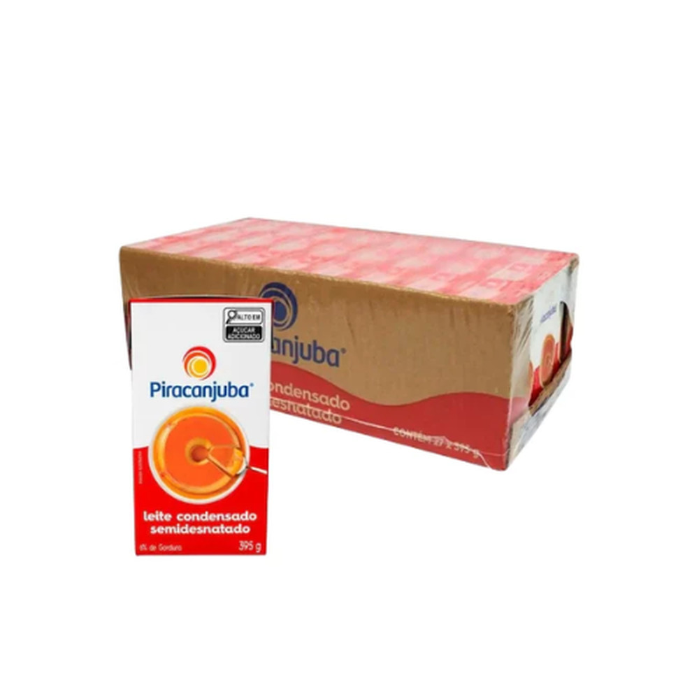 Kit c/ 27 Leite Condensado Piracanjuba 395g