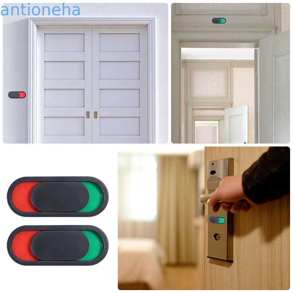 Sinal De Não Perturbe ANTIONEHA , Placa Deslizante Aberta De 10 * 4 Cm Para Porta De Vaso Sanitário , Acrílica