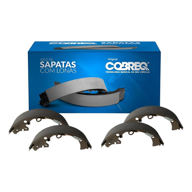 Sapata Freio Traseira Hilux 2.7/3.0 2002 Em Diante 295x62 Cobreq