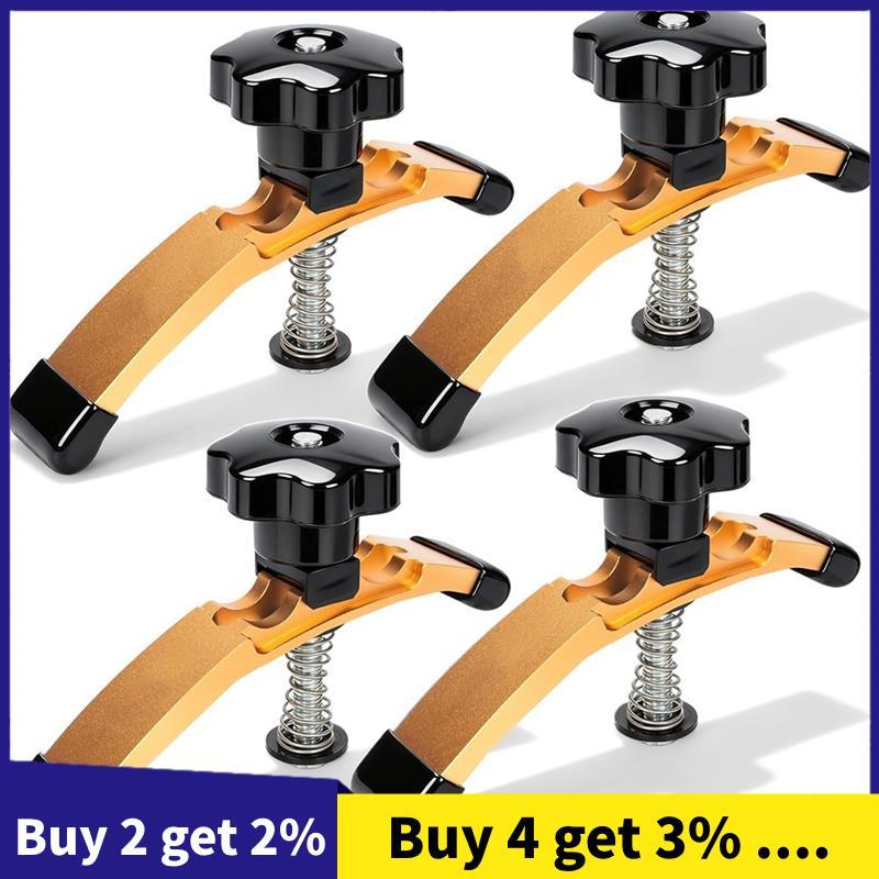 Braçadeiras De Retenção T-Track , Conjunto De Braçadeira De Slot Estendida De 5-3/8 " Para Roteador CNC E Marcenaria , F