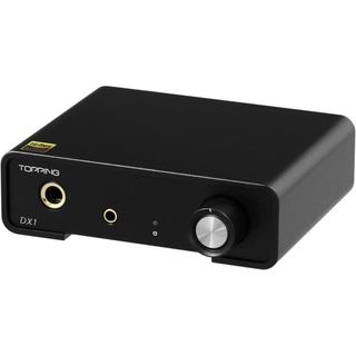 TOPPING DX1 Mini DAC e Amplificador de Fones de Ouvido, Chip AK4493S, 280mW x2, Suporta DSD256 PCM384, Saídas de 6.35mm 