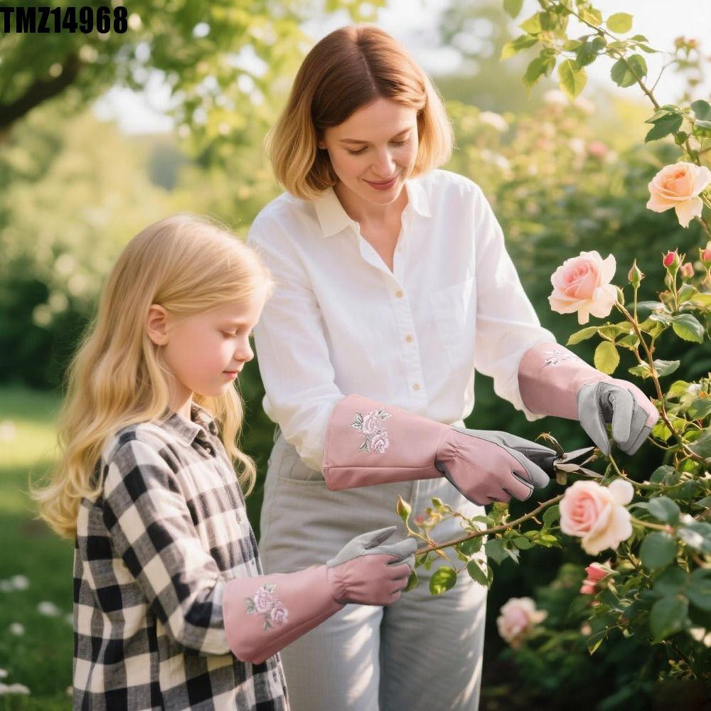 Luvas De Jardinagem TMZ14968 , Respiráveis À Prova De Espinhos De Tecido Oxford Poda Resistentes A Picadas De Segurança