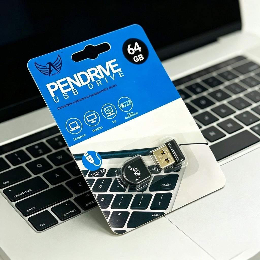 Pendrive Altomex Super Mini USB 2.0 Pequeno Portátil e Leve Memória Flash para Dados Fotos e Músicas