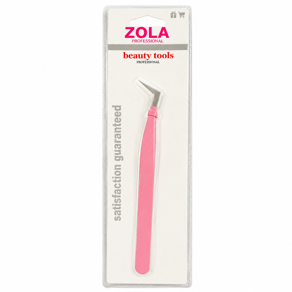PINÇA PARA CILIOS ZOLA ROSA LUX067-075-5-1