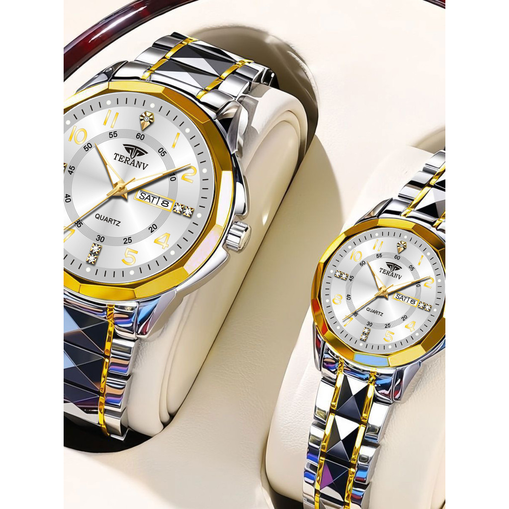 relogio feminino relogio feminino pequeno delicado Moda negócios casal relógio par relógio mecânico automático genuíno m