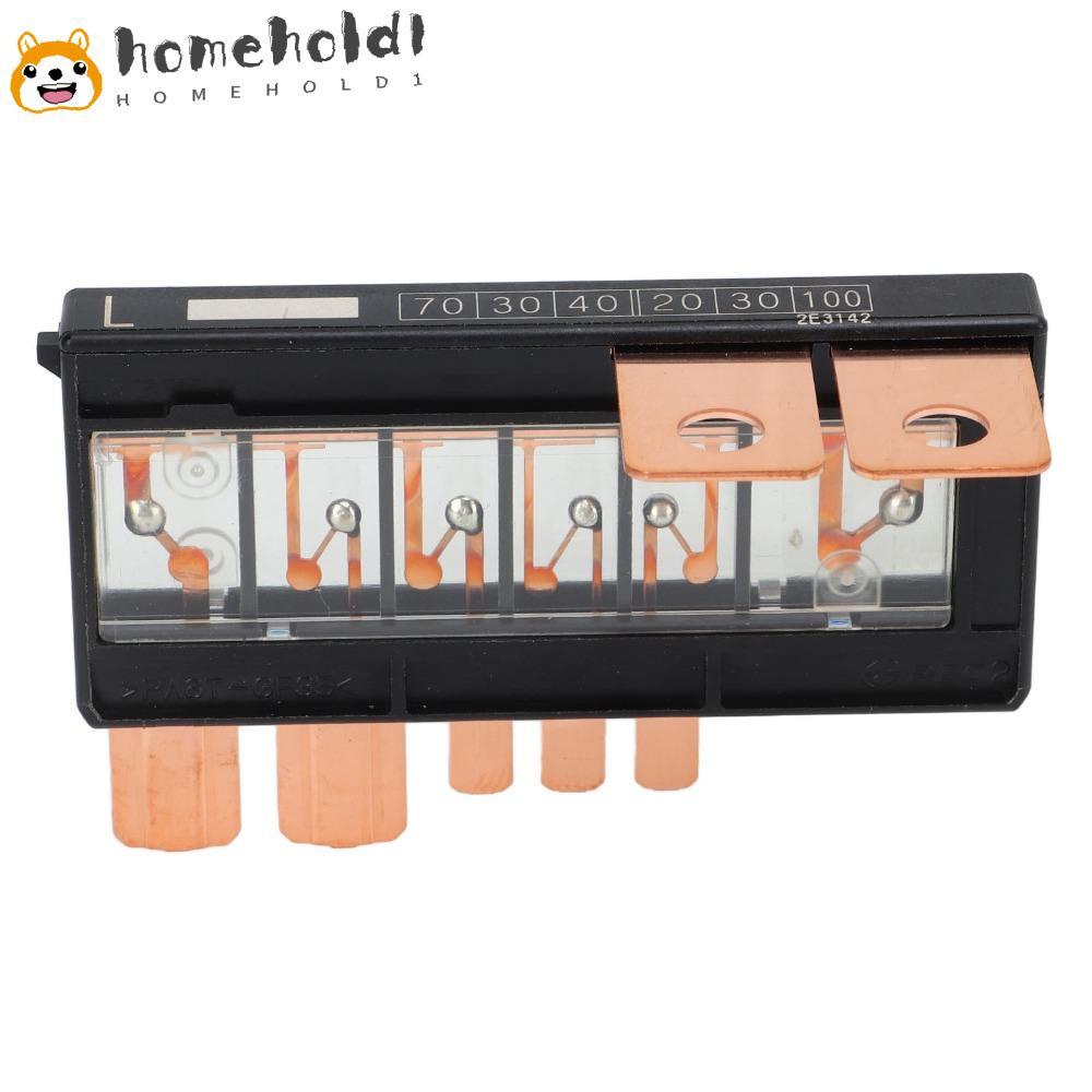 Bloco De Fusíveis HOMEUVOE Multi , Caixa De Relé De Metal 32A , Suporte De Fusível Janela Transparente Multiplex 6 Circu