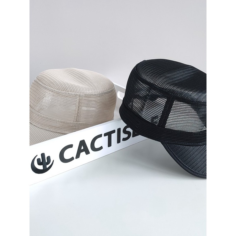 boné lacoste boné masculino Chapéu de topo plano respirável selo traseiro totalmente fechado chapéu masculino estilo v