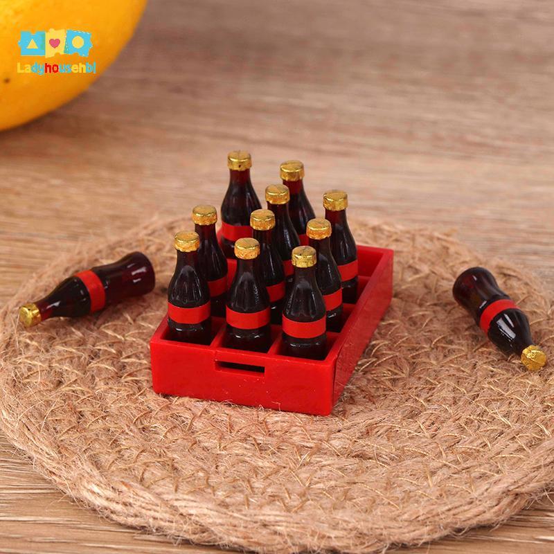 LAHG > Uma Dúzia De Modelo De Comida Em Miniatura Bebida Casa De Bonecas 1 : 12 Acessórios Para Brinquedo Novo