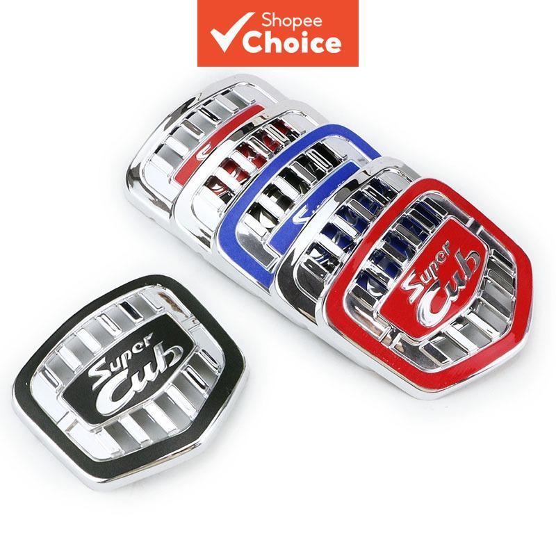 Adequado para Honda Super Cub 110 50 SC110 SC50, adesivo decorativo para o peito/tampa dianteira e emblema para o feixe