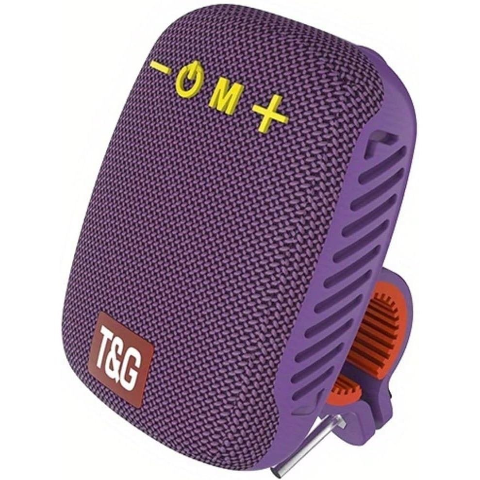 Alto-falante para Bicicleta T&G, Alto-falante Bluetooth Sem Fio Estético com Estável para Guidão, Resistente à Á