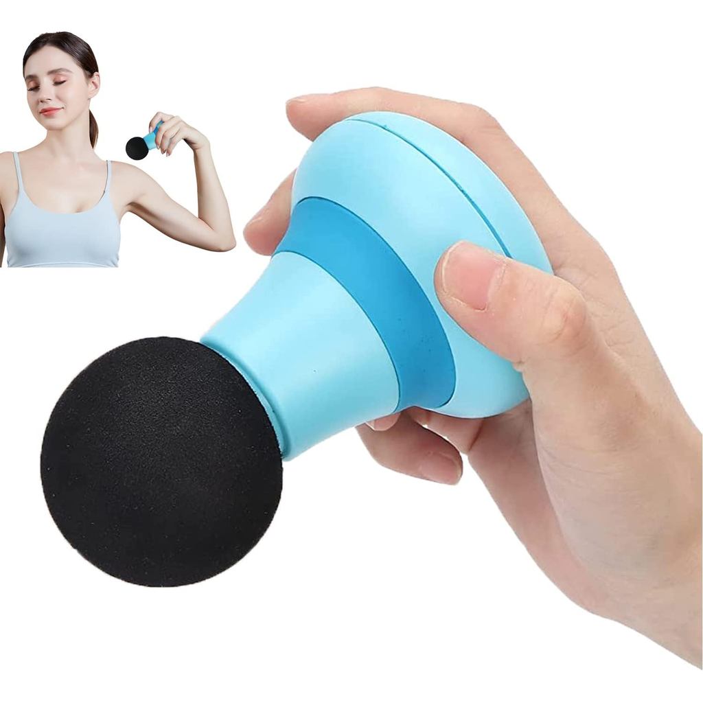 Mini massageador, massageador portátil para tecidos profundos, massageador elétrico portátil para músculos, com 6 modos 