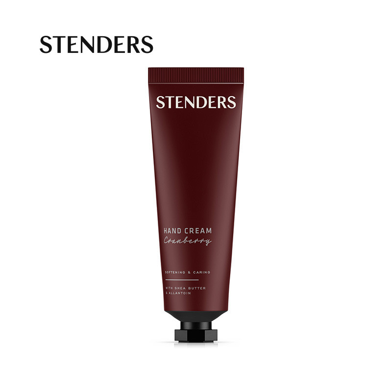 STENDERS STENS Cranberry Creme para as Mãos 25ml Óleo Essencial Importado Europeu Creme para as Mãos Hidratante Portátil