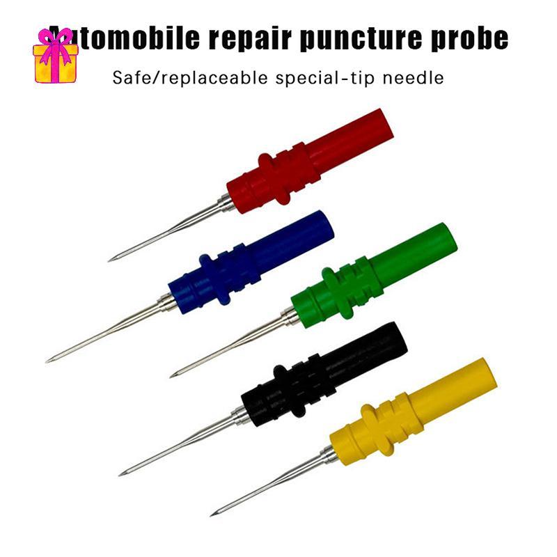 [INTH] 1/2/10pcs Sonda De Teste De Diagnóstico Automotivo Agulhas De Punção Conjunto De Pinos De Osciloscópio Acessórios