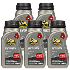 Aditivo Motor Bardahl Condicionador Metais 200ml Kit 5 Un.