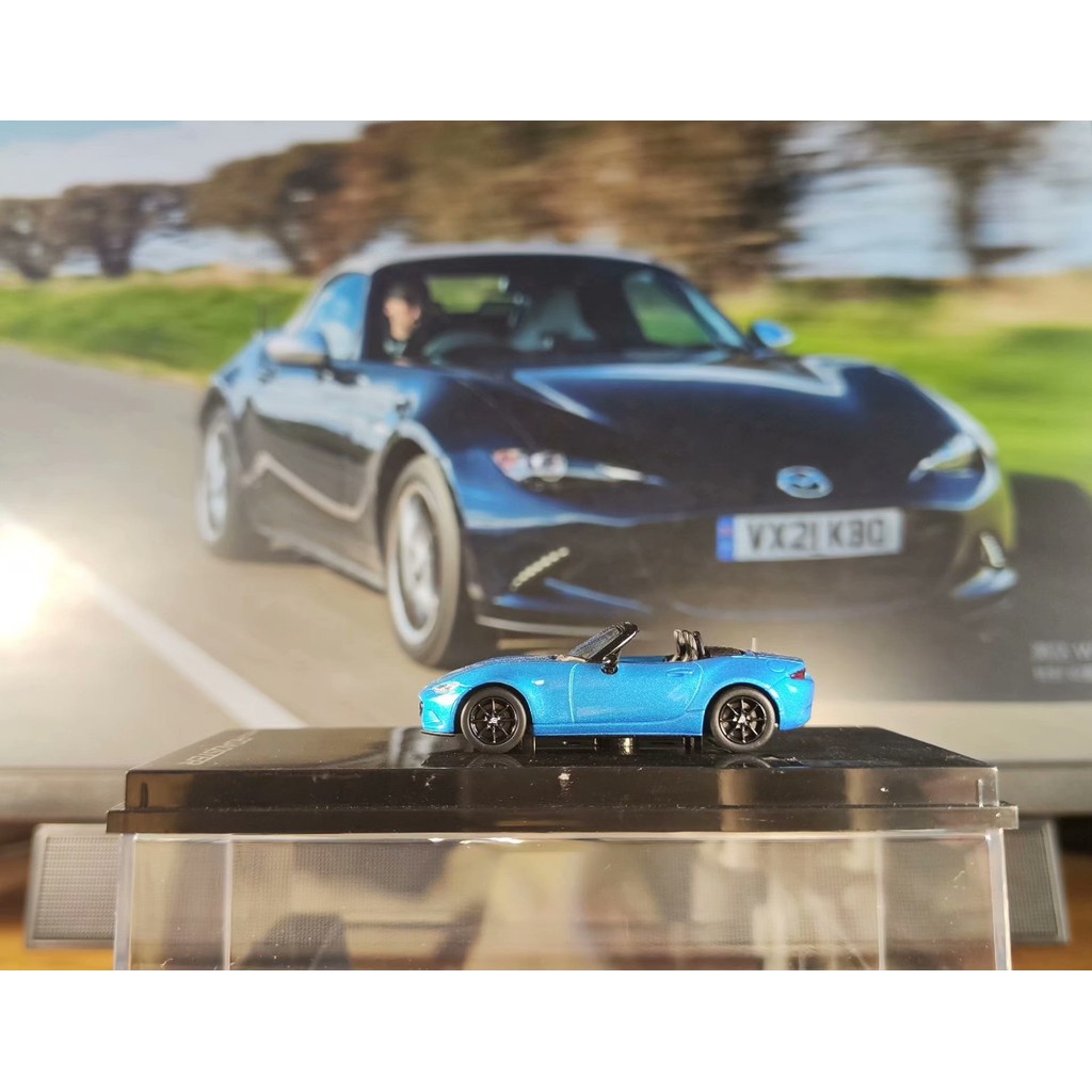 SPEED GT 1: 64 Mazda MX5 Modelo de carro estrelado céu azul Mazda MX-5 modelo de carro conversível#马自达