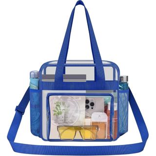 Bolsa Transparente Oraben, Aprovada para Estádios, 12x6x12, Bolsa para Trabalho, Jogos Esportivos, Academia