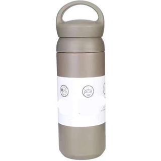 Garrafa Térmica de Água Estilo Simples, Copo Térmico com Alça Reta, Copo Térmico de Aço Inoxidável, Copo Térmico para Ca