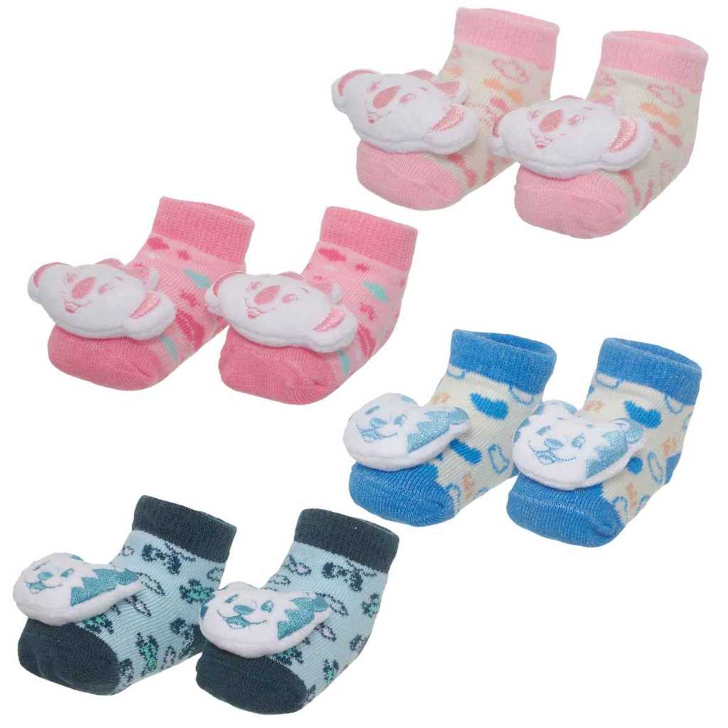 Meia 3 D Lilica ou Tigor Glow Pantufa para Bebe Presente Recem Nascido Menino Menina