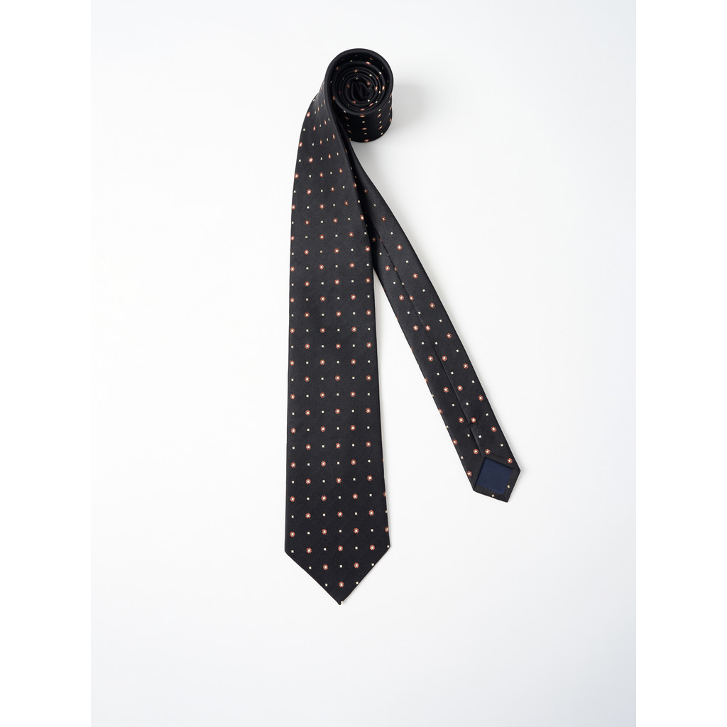 Gravata de seda amoreira padrão preto terno Formal masculino negócios high-end casamento masculino feito à mão high-end 