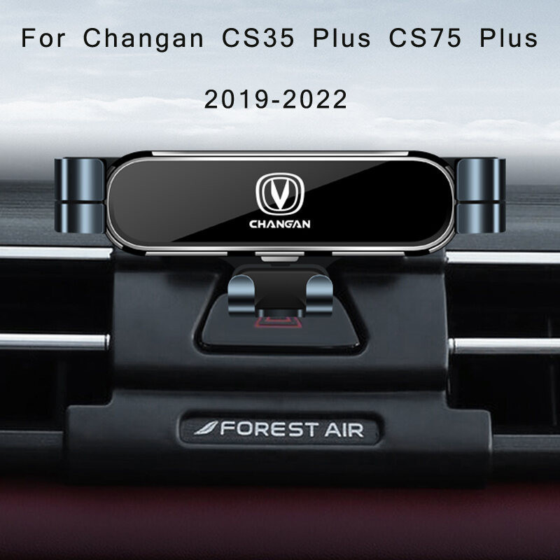 Suporte de Telefone para Carro para Changan CS35 CS75 Plus 2022 2021 2019, Suporte de Estilo Automotivo, Suporte de GPS