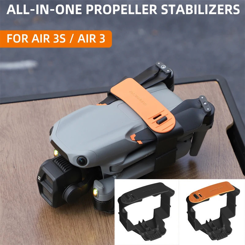 Suporte de hélice para DJI Air 3/3S, estabilizador de hélice, protetor fixo, cinta de proteção para lâminas de hélice, a