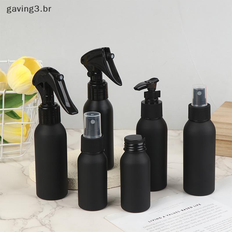 [GAVBR] Frasco De Alumínio Fosco De 40ml-250ml Com Tampa Loção De Perfume Toner Cosmético Garrafa De Água Para Viagem Re