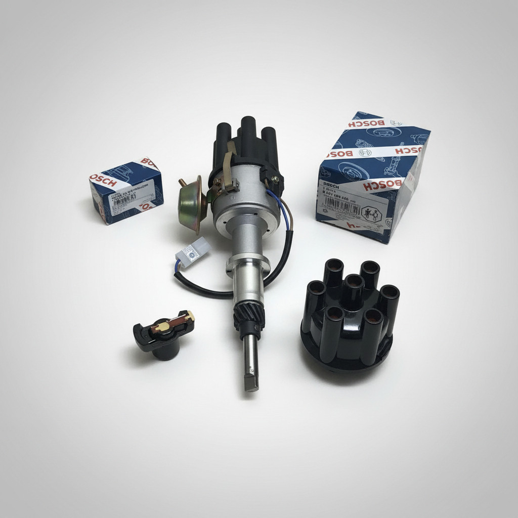 Distribuidor De Ignição Opala 6cc + Tampa E Rotor Bosch