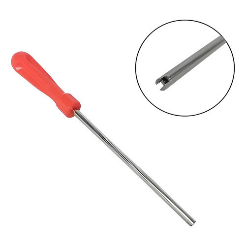 Tarraxa Ferramenta Saca Núcleo Válvula Encher Pneu 100mm Vermelho Rotta