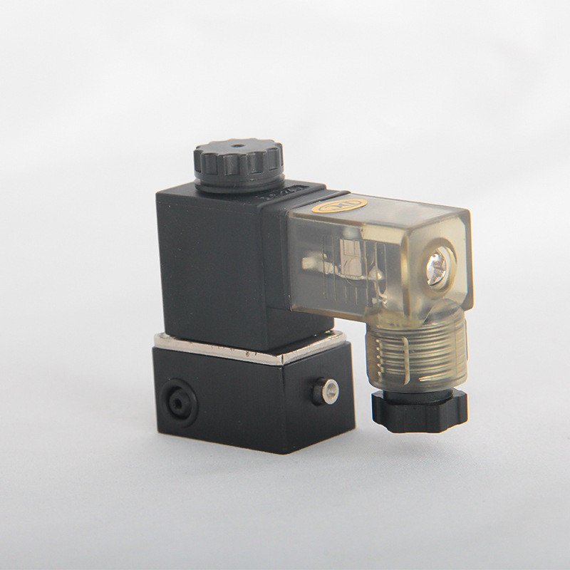 24V 4.8W Duas Posições Três Geralmente Aberto Mini Válvula Solenóide Interruptor de Controle de Cilindro Solenóide Val