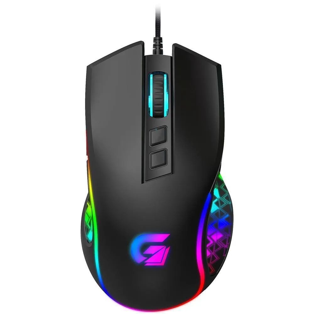 Mouse USB Gamer Fortrek Vickers 8000 DPI LED RGB