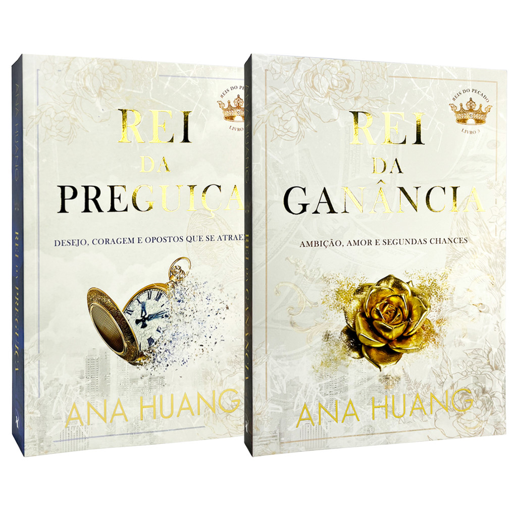 Rei da Ganância + Rei da Preguiça - Reis Do Pecado - Vol. 3 + 4 - Ana Huang - 2 Livros Físicos