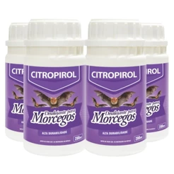 Kit 4 Citropirol Repelente Líquido Morcegos Citromax - 200mL