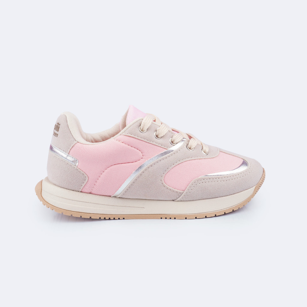 Tênis Infantil Menina Confortável Rosa Pampili em Oferta na Shopee