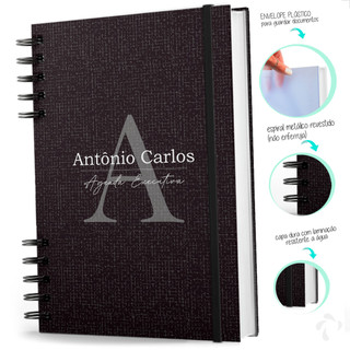 Agenda Executiva 2027 Capa Dura Diária Anual Personalizada