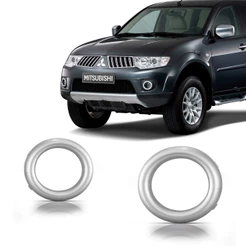 Moldura Farol Milha Pajero Dakar 2009 2010 2011 2012 2013 Cinza