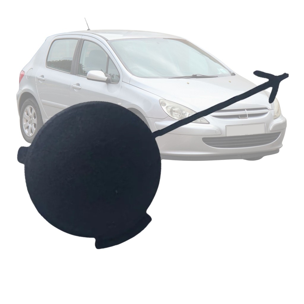TAMPA REBOQUE PARACHOQUE PEUGEOT 307 2001 A 2006 DIANTEIRO