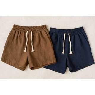 Kit 2 Shorts mauricinho infantil em linho tamanho 1,2,4 e 6 anos em Oferta na Shopee