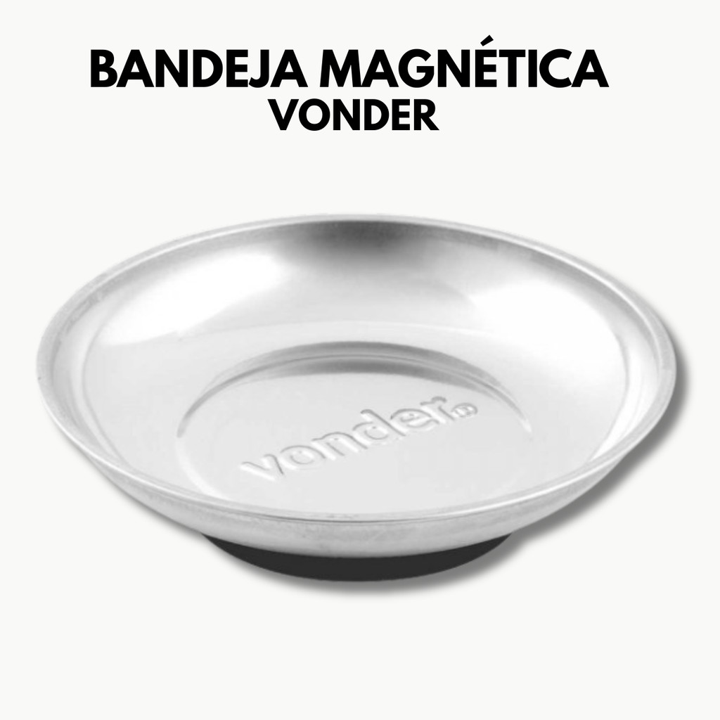 Bandeja Magnética Redonda Inox 150 mm - Vonder