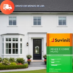 TINTA ACRILICA RENDE E COBRE MUITO BRANCO NEVE SUVINIL 18L