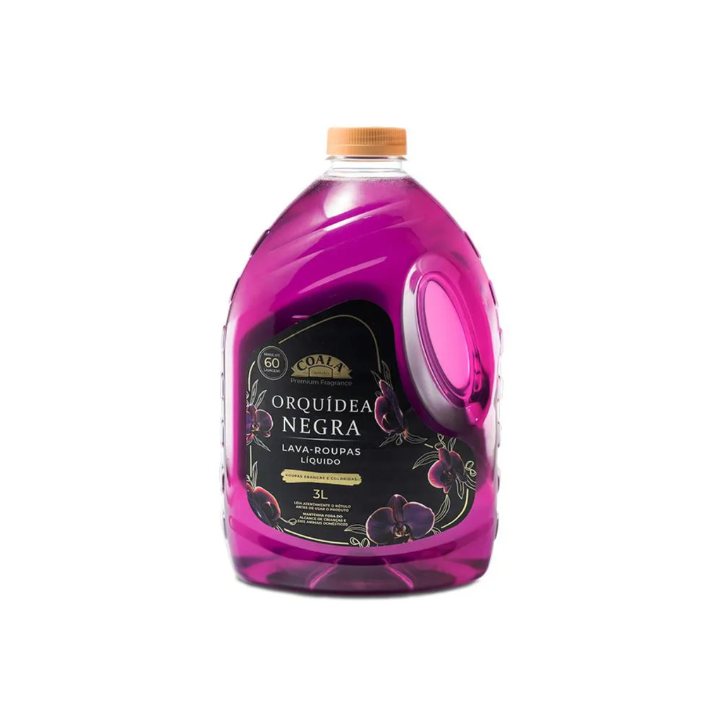 Lava Roupas Líquido 3l Orquídea Negra Coala Laundry